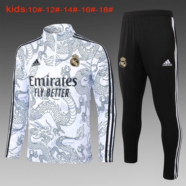 Kinder Sweatshirts Real Madrid 2024 Weiß 2